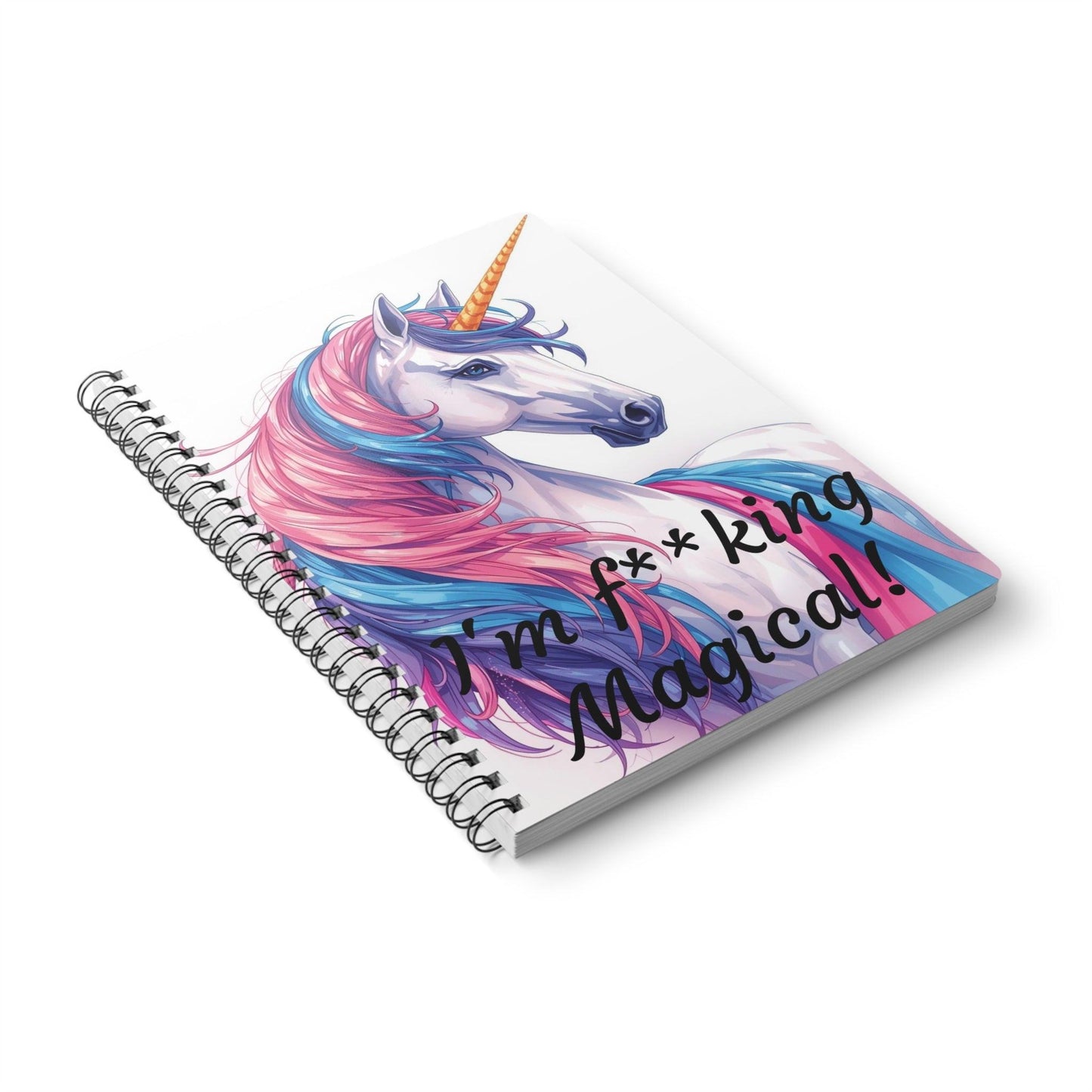 “I’m f**king Magical!” A5 Wirobound Notebook