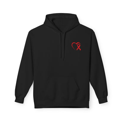 Heart HIV/AIDS Awareness Hoodie