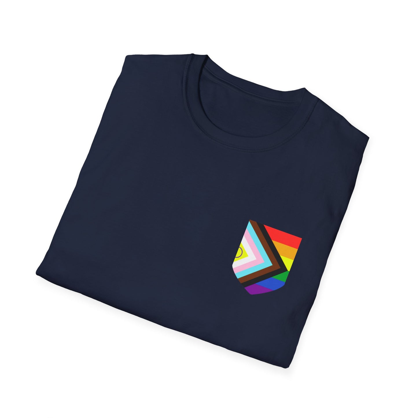 Audre Lorde Quote Tee with Rainbow Patch