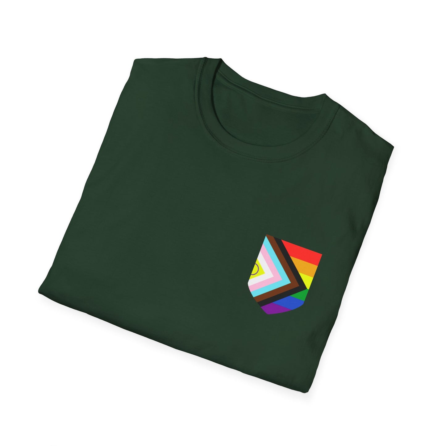 Audre Lorde Quote Tee with Rainbow Patch