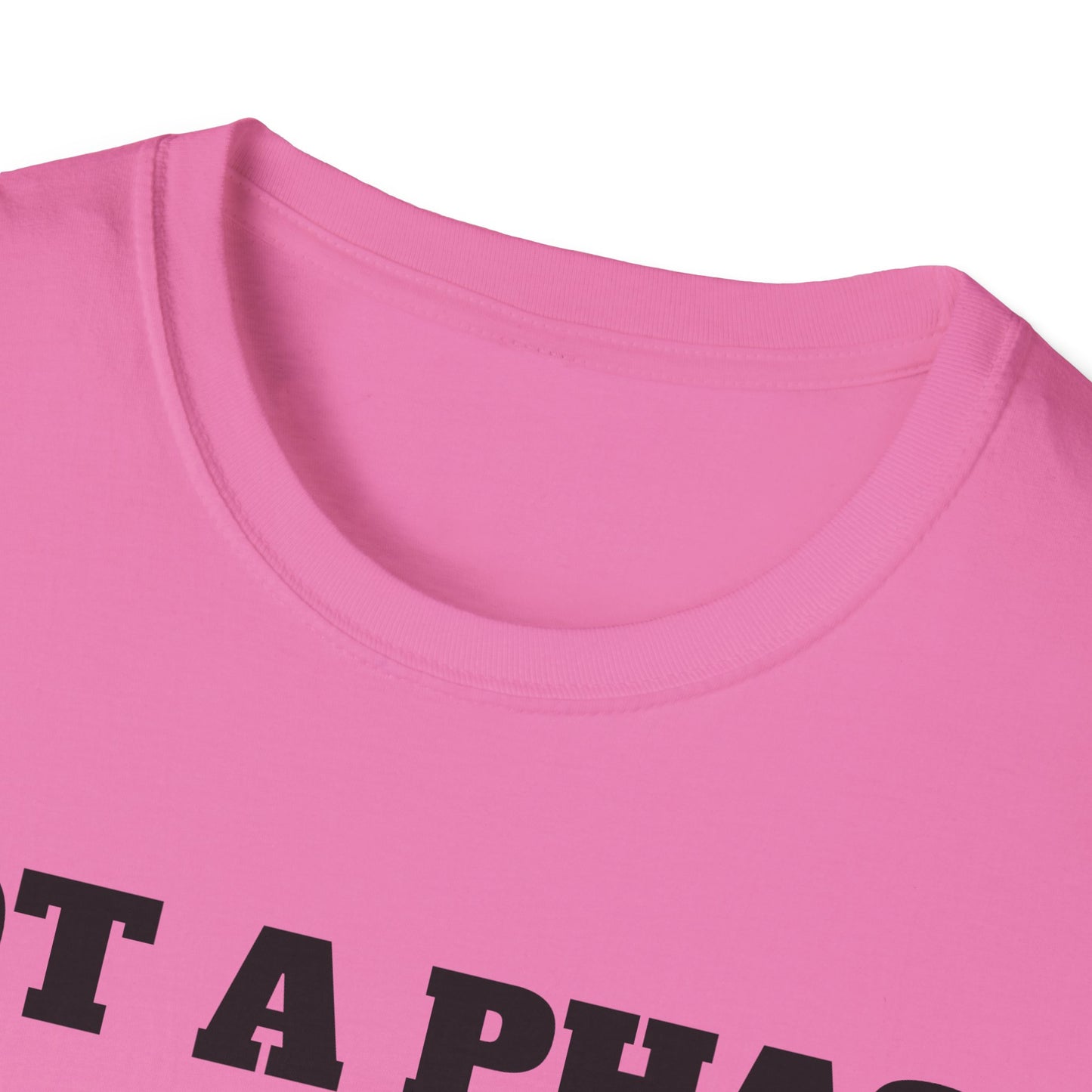 "Not A Phase" LGBTQ+ Symbols Tee