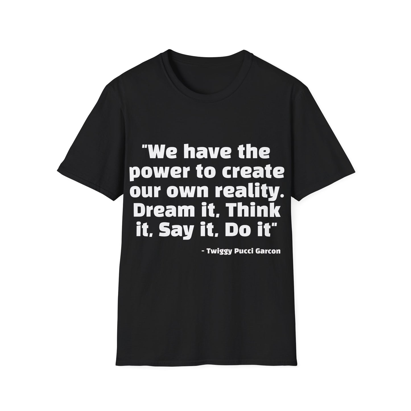 Twiggy Pucci Garcon Quote Tee