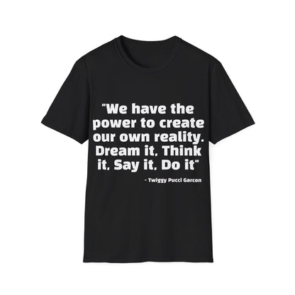Twiggy Pucci Garcon Quote Tee