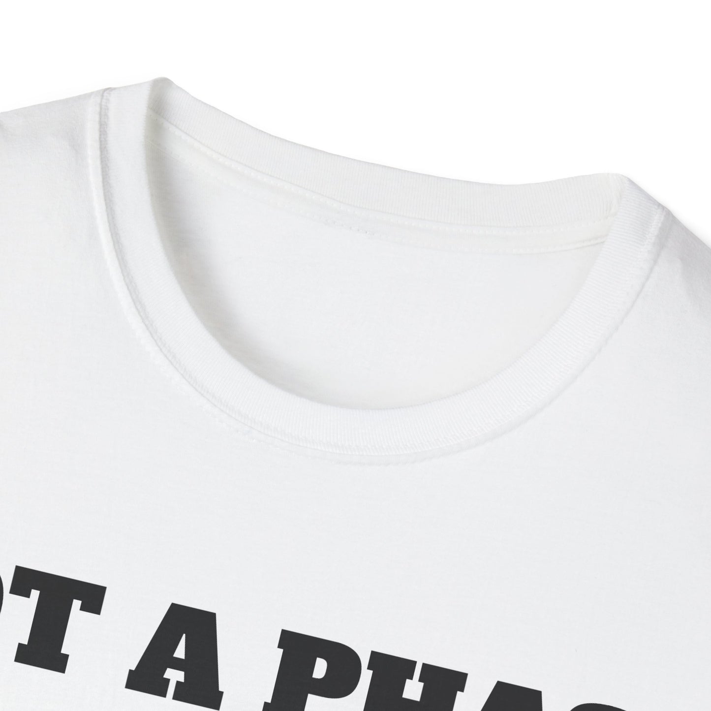 "Not A Phase" LGBTQ+ Symbols Tee