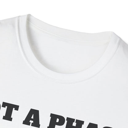 "Not A Phase" LGBTQ+ Symbols Tee