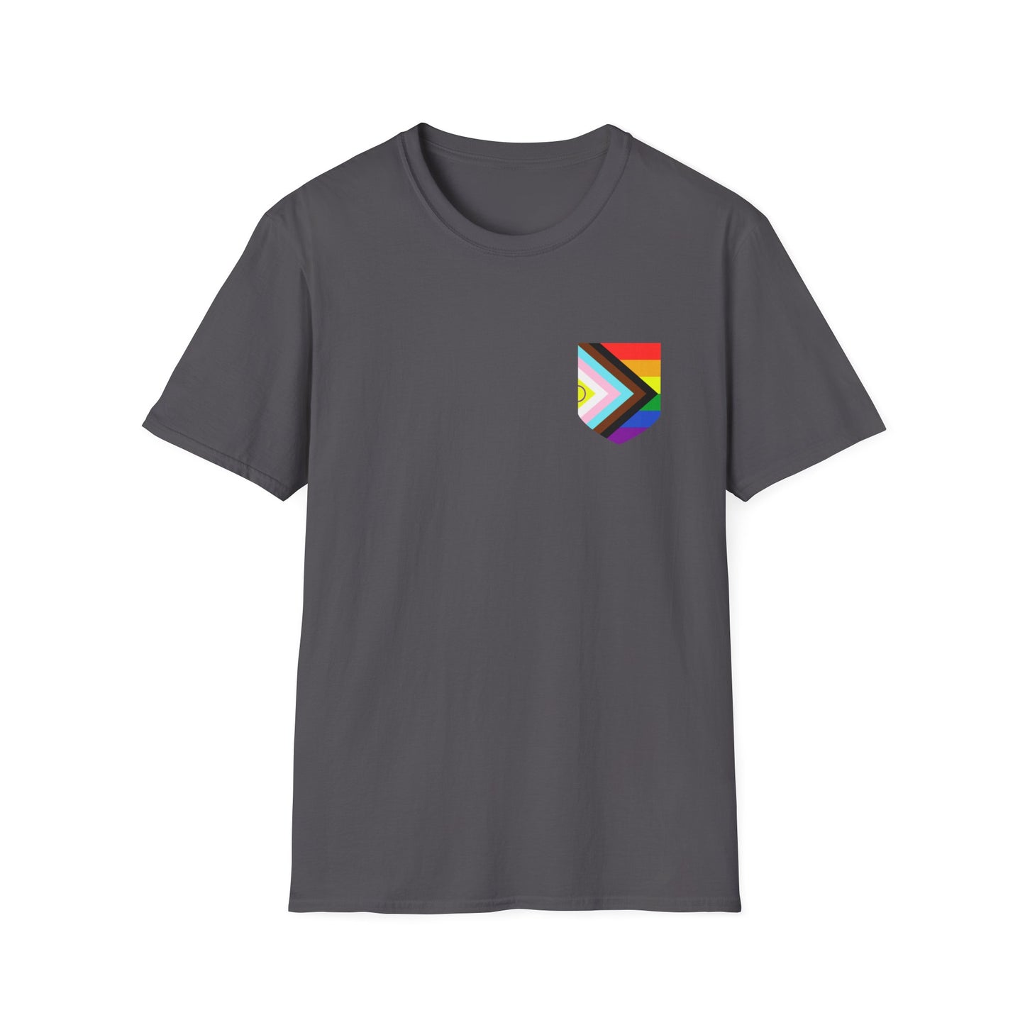 Audre Lorde Quote Tee with Rainbow Patch