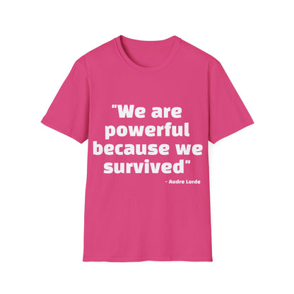 Audre Lorde Quote Tee