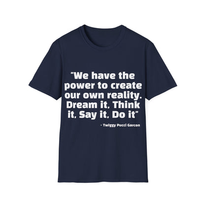 Twiggy Pucci Garcon Quote Tee