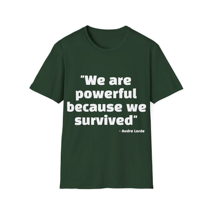 Audre Lorde Quote Tee