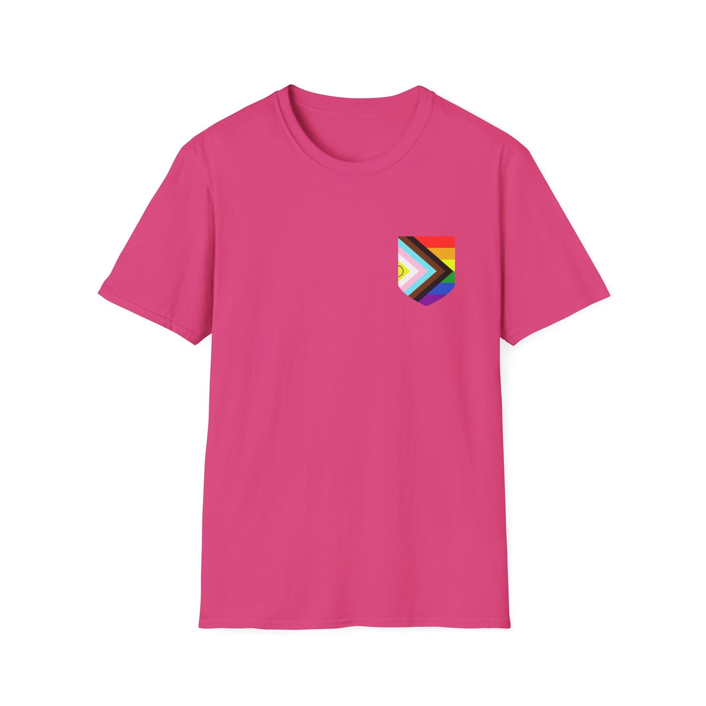 Billie Jean King Quote Tee with Rainbow Patch