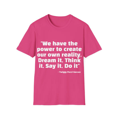 Twiggy Pucci Garcon Quote Tee