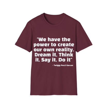 Twiggy Pucci Garcon Quote Tee