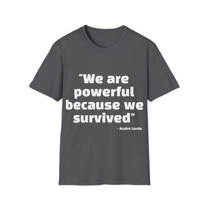 Audre Lorde Quote Tee