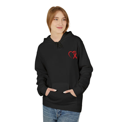 Heart HIV/AIDS Awareness Hoodie