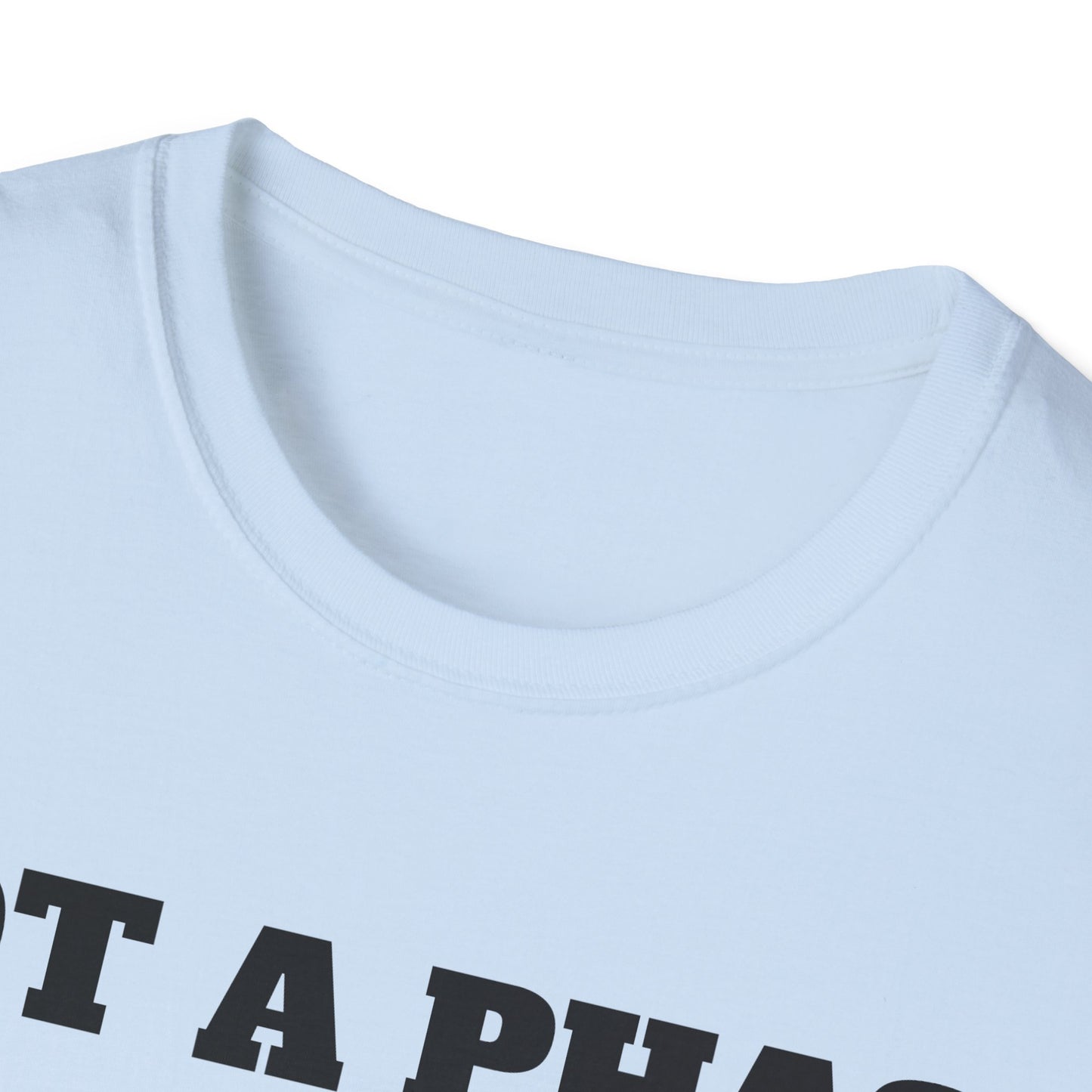 "Not A Phase" LGBTQ+ Symbols Tee