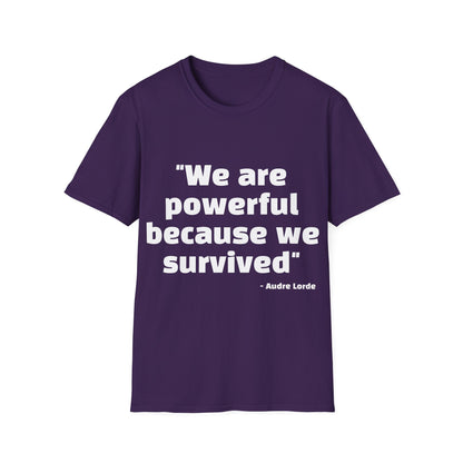 Audre Lorde Quote Tee