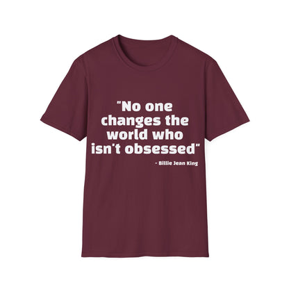 Billie Jean King Quote Tee