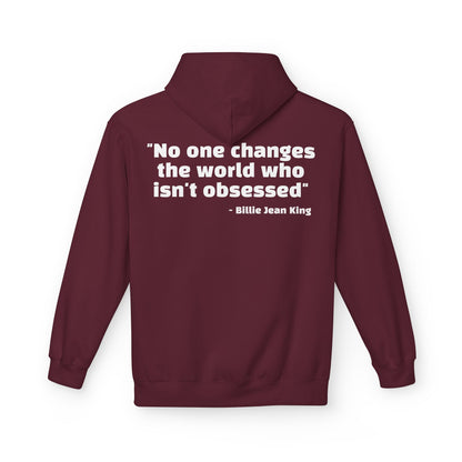 Billie Jean King Quote Hoodie