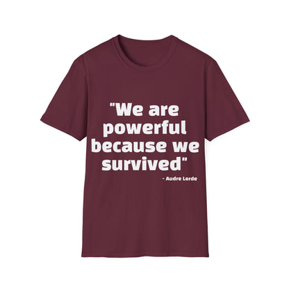 Audre Lorde Quote Tee